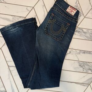 Stylish Blue Flared Jeans